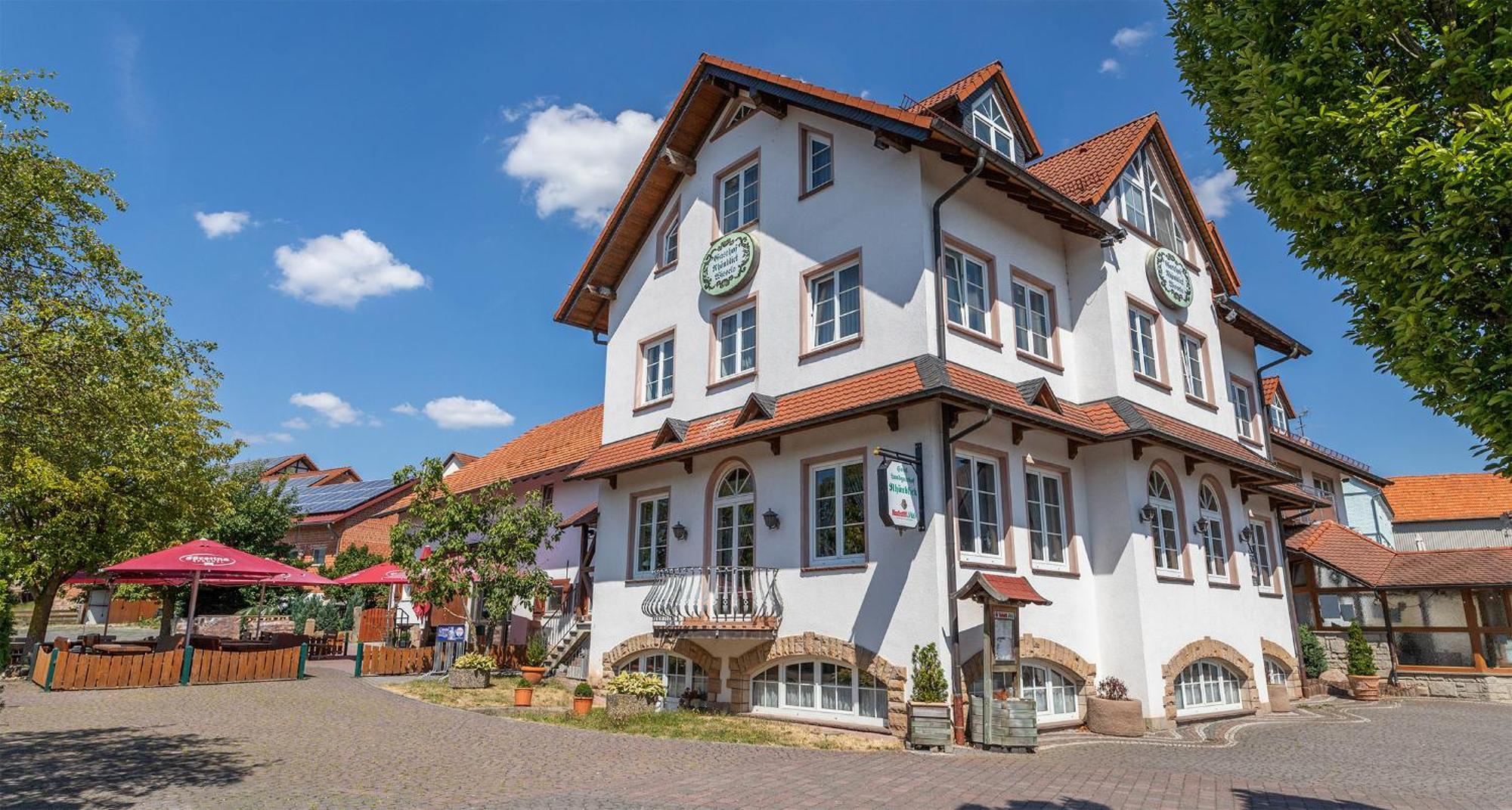 Landhaus Rhoenblick Kuenzell Exterior foto